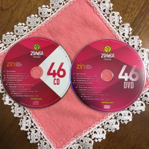 [Hot Sale]2018 New dance courses ZIN ZUMBA 46 HD DVD+CD