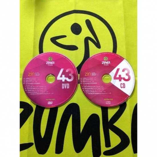 [Hot Sale]2018 New dance courses ZIN ZUMBA 43 HD DVD+CD - Click Image to Close
