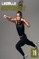 Les Mills BODY COMBAT 78 Complete DVD, CD and Notes