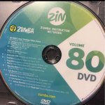 [Hot Sale]2018 New dance courses ZIN ZUMBA 80 HD DVD+CD