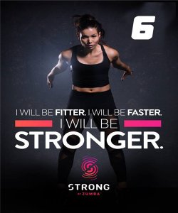 [Hot Sale] 2018 New Course Strong By Zumba Vol.06 HD DVD+CD