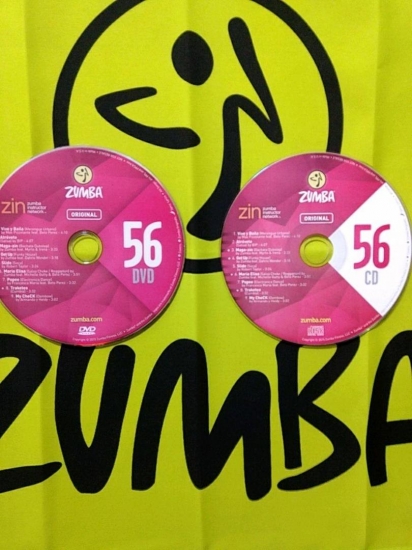 [Hot Sale]2018 New dance courses ZIN ZUMBA 56 HD DVD+CD - Click Image to Close