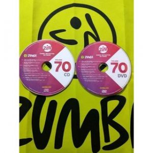 [Hot Sale]2018 New dance courses ZIN ZUMBA 70 HD DVD+CD