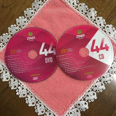 [Hot Sale]2018 New dance courses ZIN ZUMBA 44 HD DVD+CD