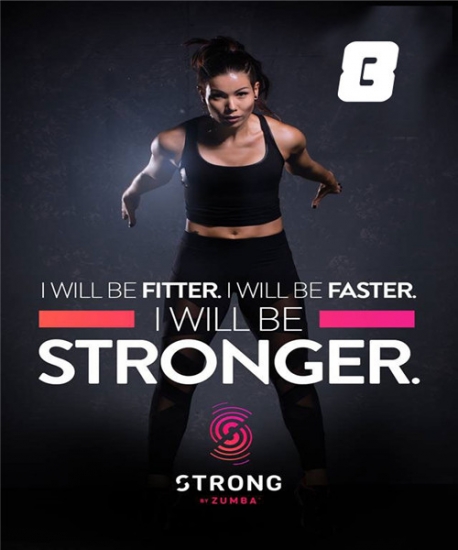 [Hot Sale] 2018 New Course Strong By Zumba Vol.08 HD DVD+CD - Click Image to Close