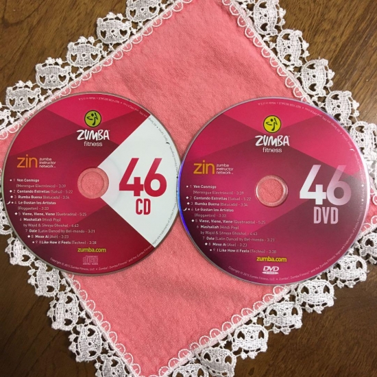 [Hot Sale]2018 New dance courses ZIN ZUMBA 46 HD DVD+CD - Click Image to Close