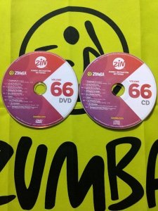 [Hot Sale]2018 New dance courses ZIN ZUMBA 66 HD DVD+CD