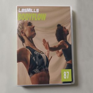 LesMills BODY BALANCE 87 New Release BODY FLOW 87 DVD,CD & Notes