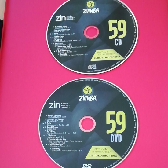[Hot Sale]2018 New dance courses ZIN ZUMBA 59 HD DVD+CD - Click Image to Close