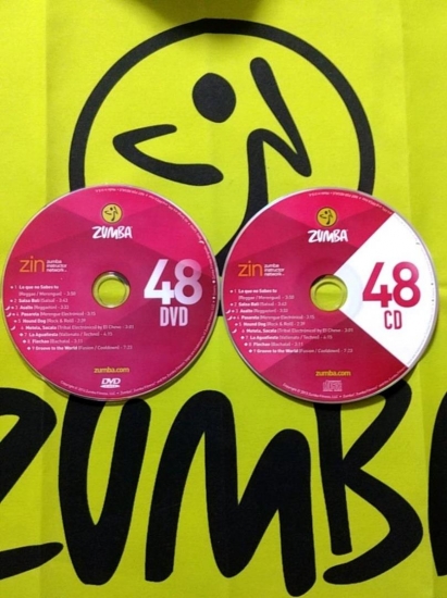 [Hot Sale]2018 New dance courses ZIN ZUMBA 48 HD DVD+CD - Click Image to Close