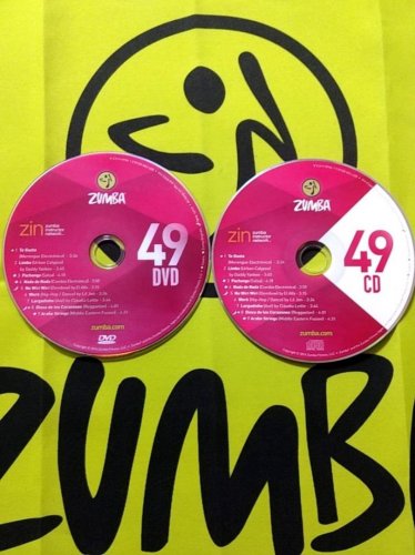 [Hot Sale]2018 New dance courses ZIN ZUMBA 49 HD DVD+CD